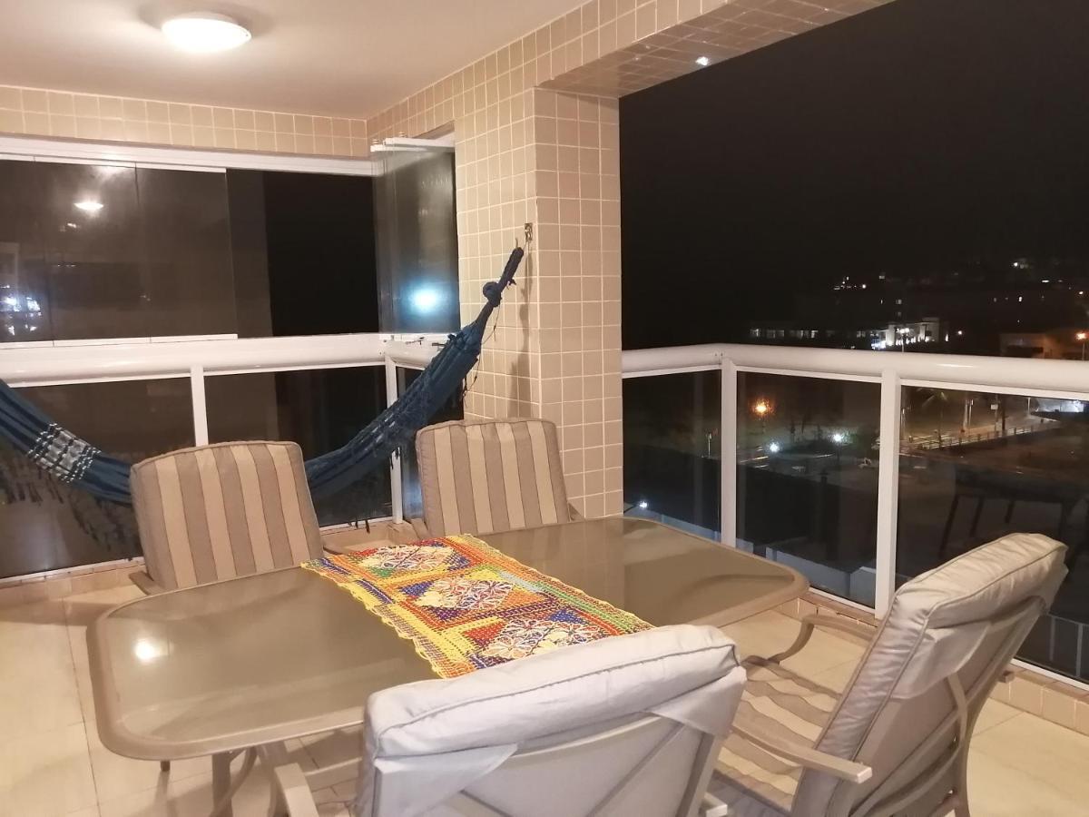 Apartamento, Ampla Sacada Com Vista Para O Mar! Itanhaém Dış mekan fotoğraf