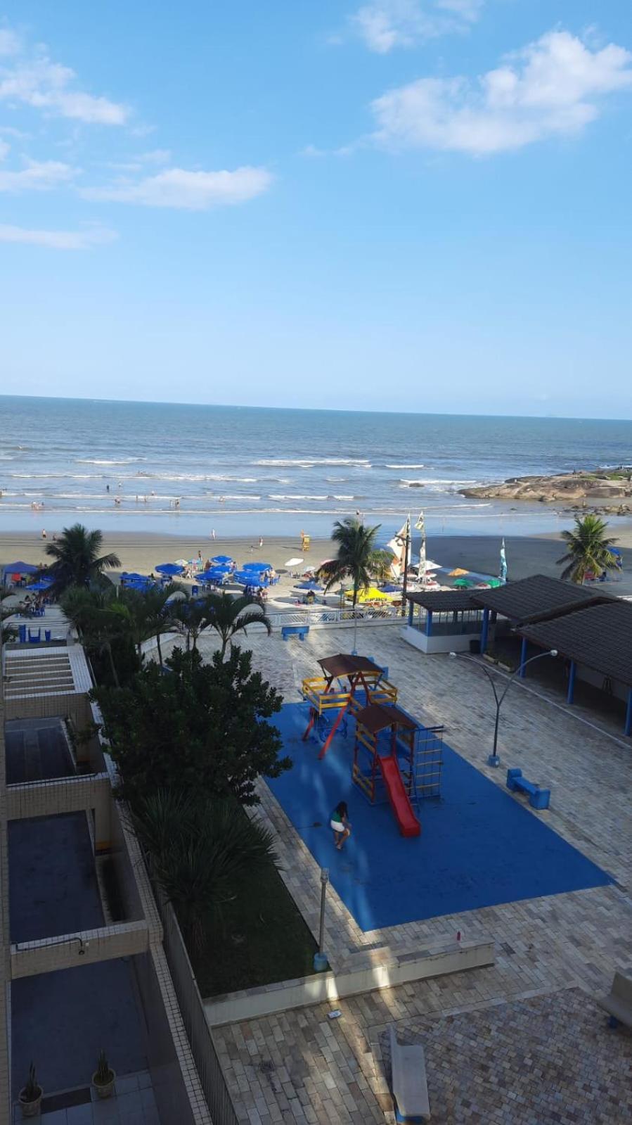 Apartamento, Ampla Sacada Com Vista Para O Mar! Itanhaém Dış mekan fotoğraf