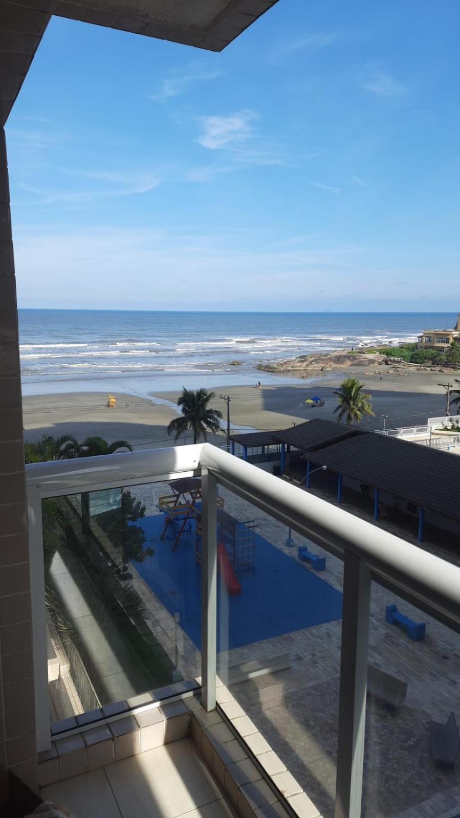 Apartamento, Ampla Sacada Com Vista Para O Mar! Itanhaém Dış mekan fotoğraf