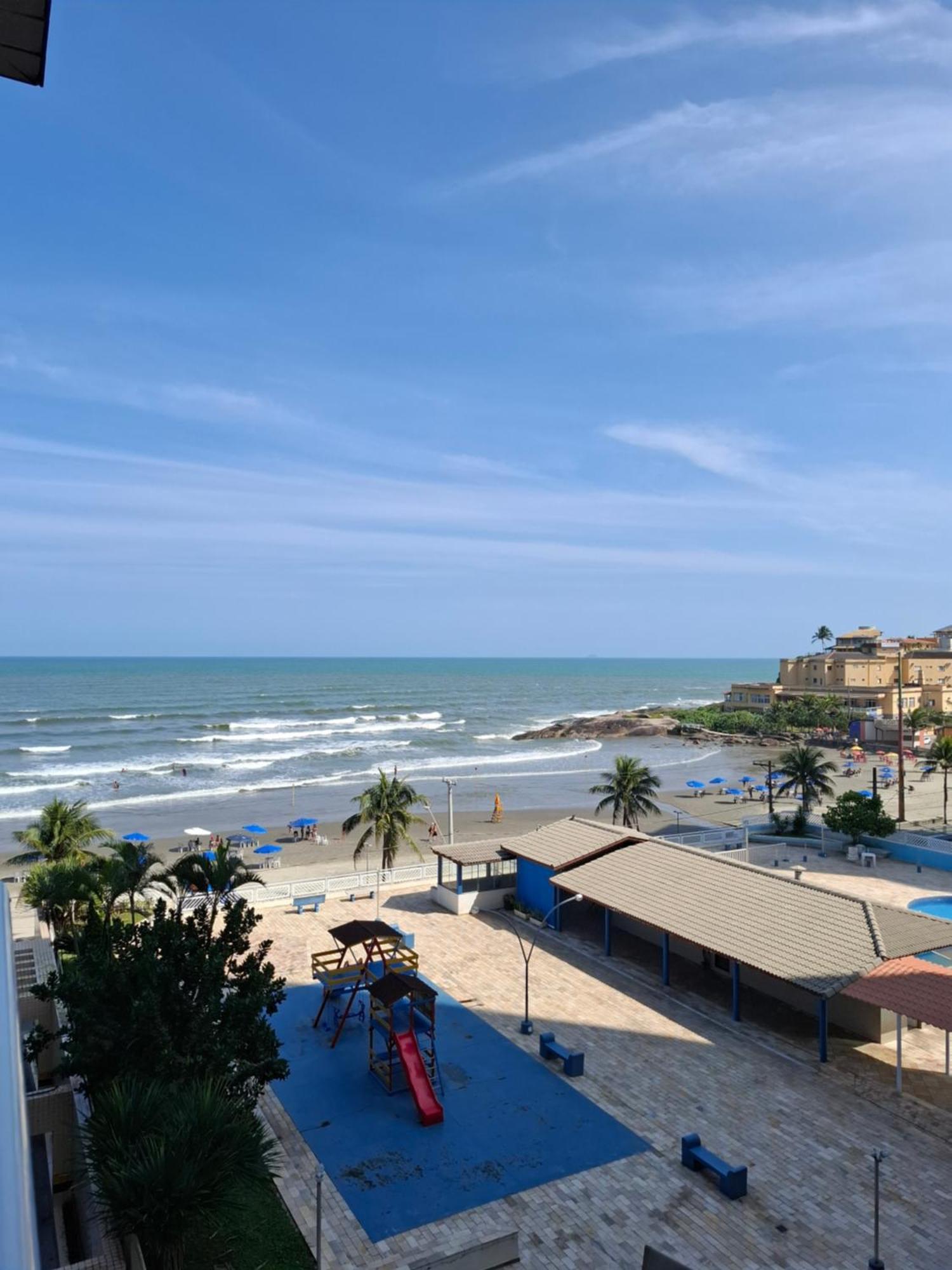 Apartamento, Ampla Sacada Com Vista Para O Mar! Itanhaém Dış mekan fotoğraf